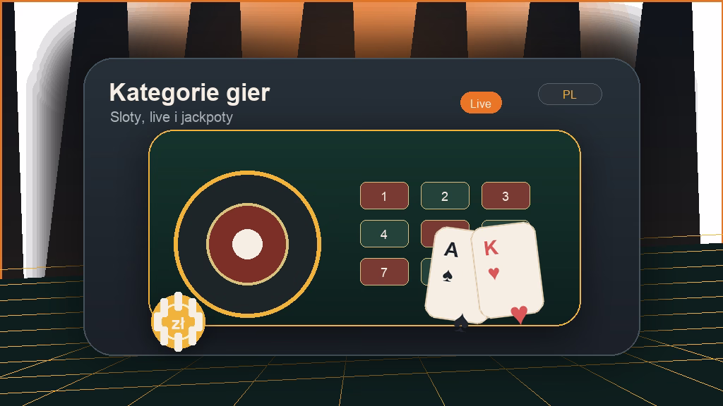 Kategorie gier w lobby Goldrun Casino