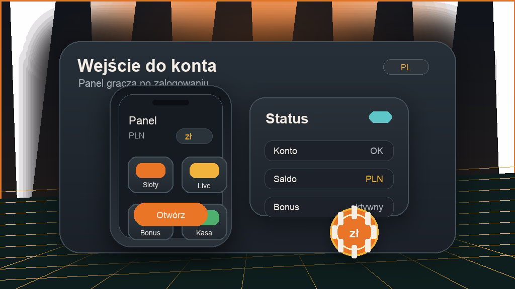 Bezpieczne wejście do konta Goldrun Casino